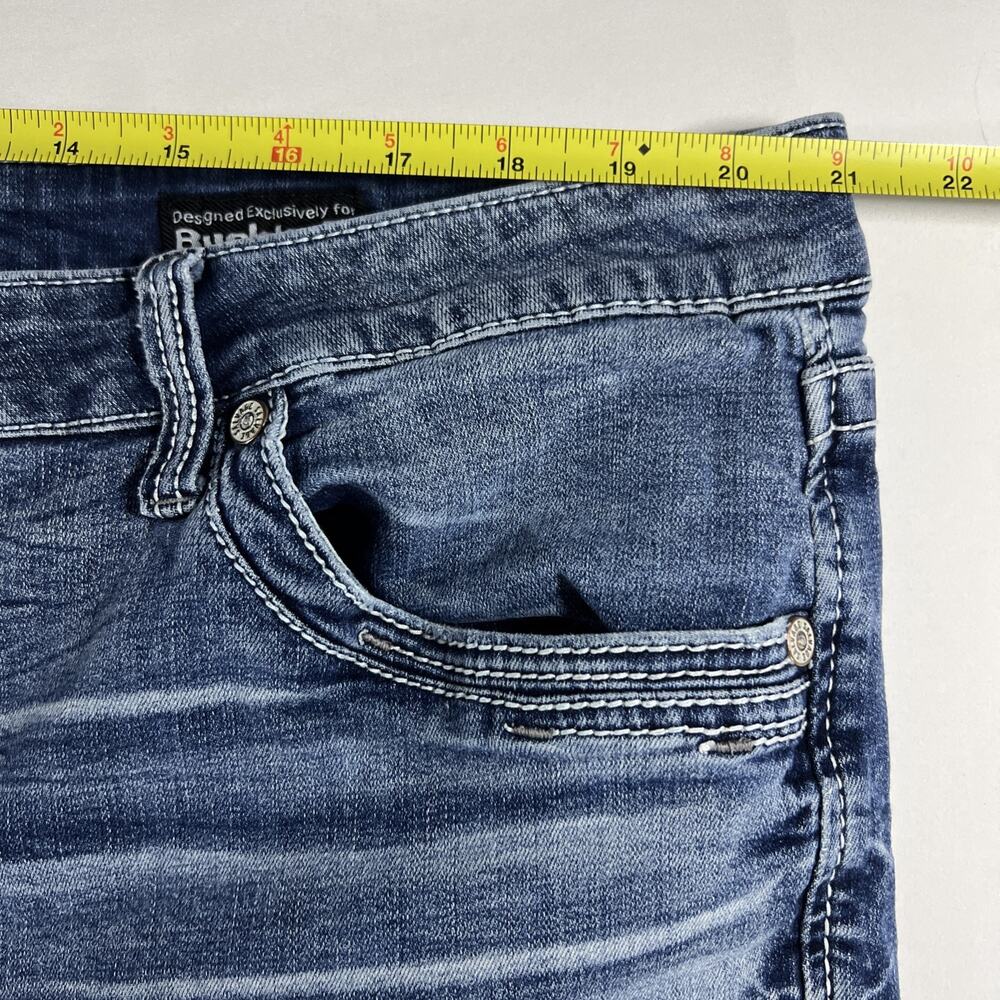 Salvage Buckle Anarchy Relaxed Straight Leg Mens Jeans Medium Wash 42x32 - Picture 10 of 12